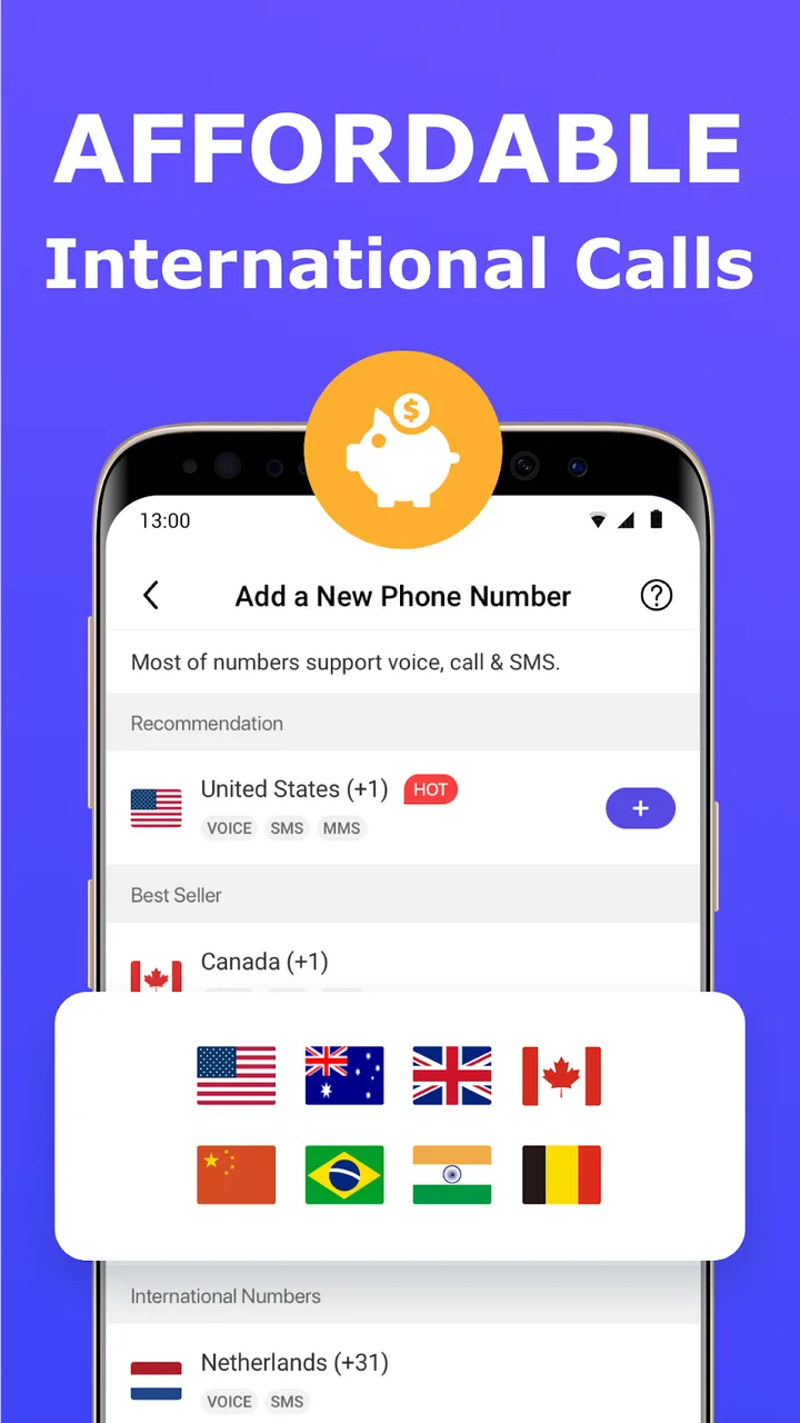 2nd Phone Number - Call & Text screenshot 4