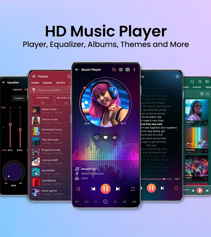Music player screenshot 1