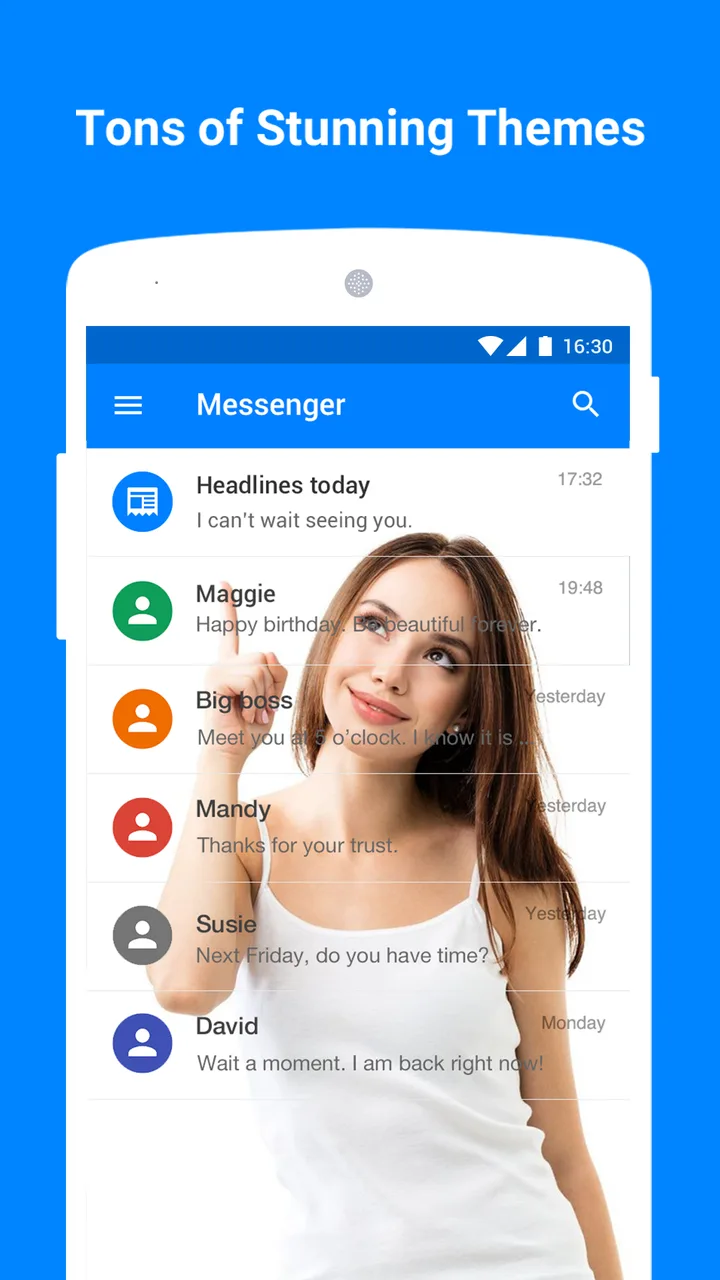 Messenger - Texting App screenshot 3