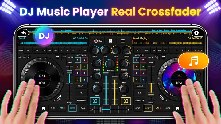 DJ Mixer Studio - DJ Music Mix screenshot 1