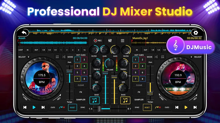 DJ Mixer Studio - DJ Music Mix screenshot 2