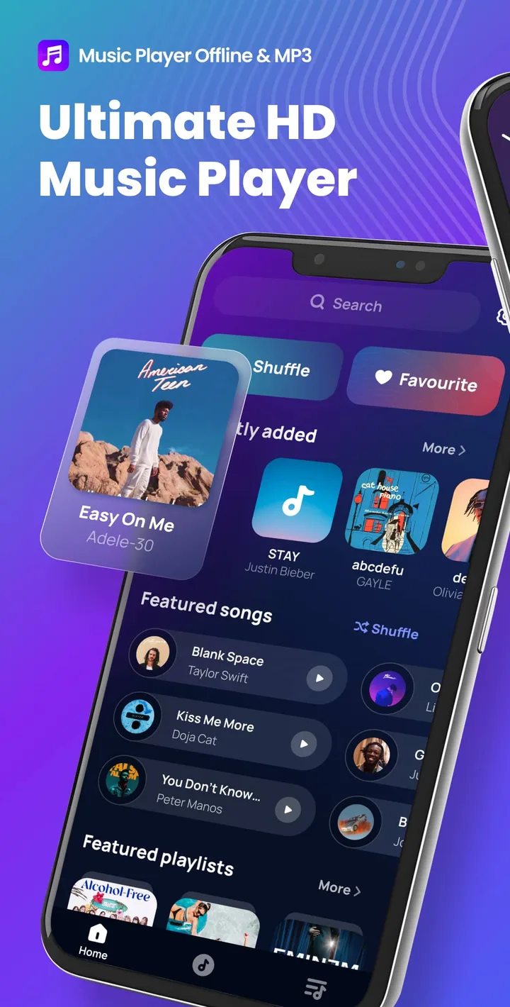 Music Player Offline & MP3 screenshot 1