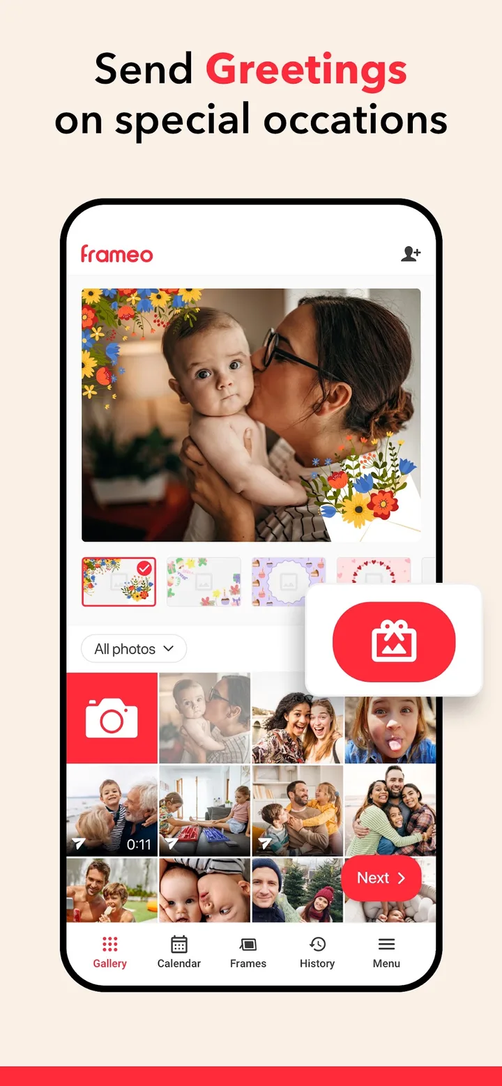 Frameo: Share to photo frames screenshot 4