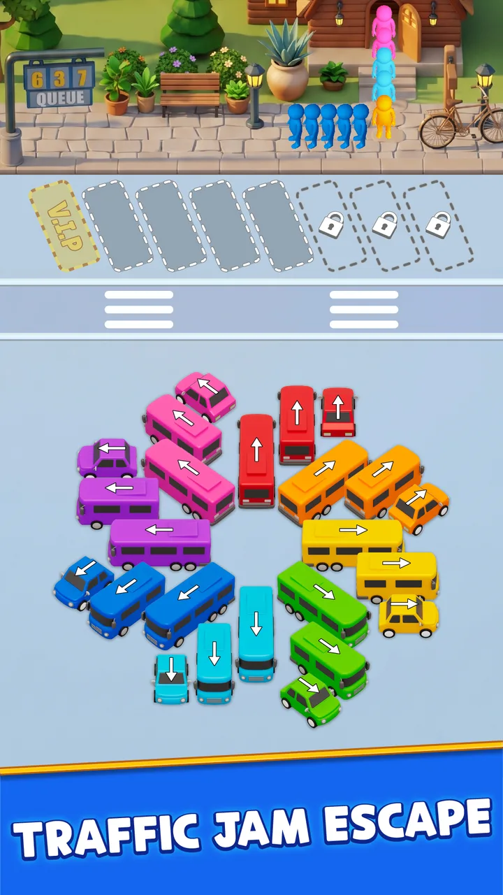 Bus Craze - Traffic Jam Puzzle screenshot 2