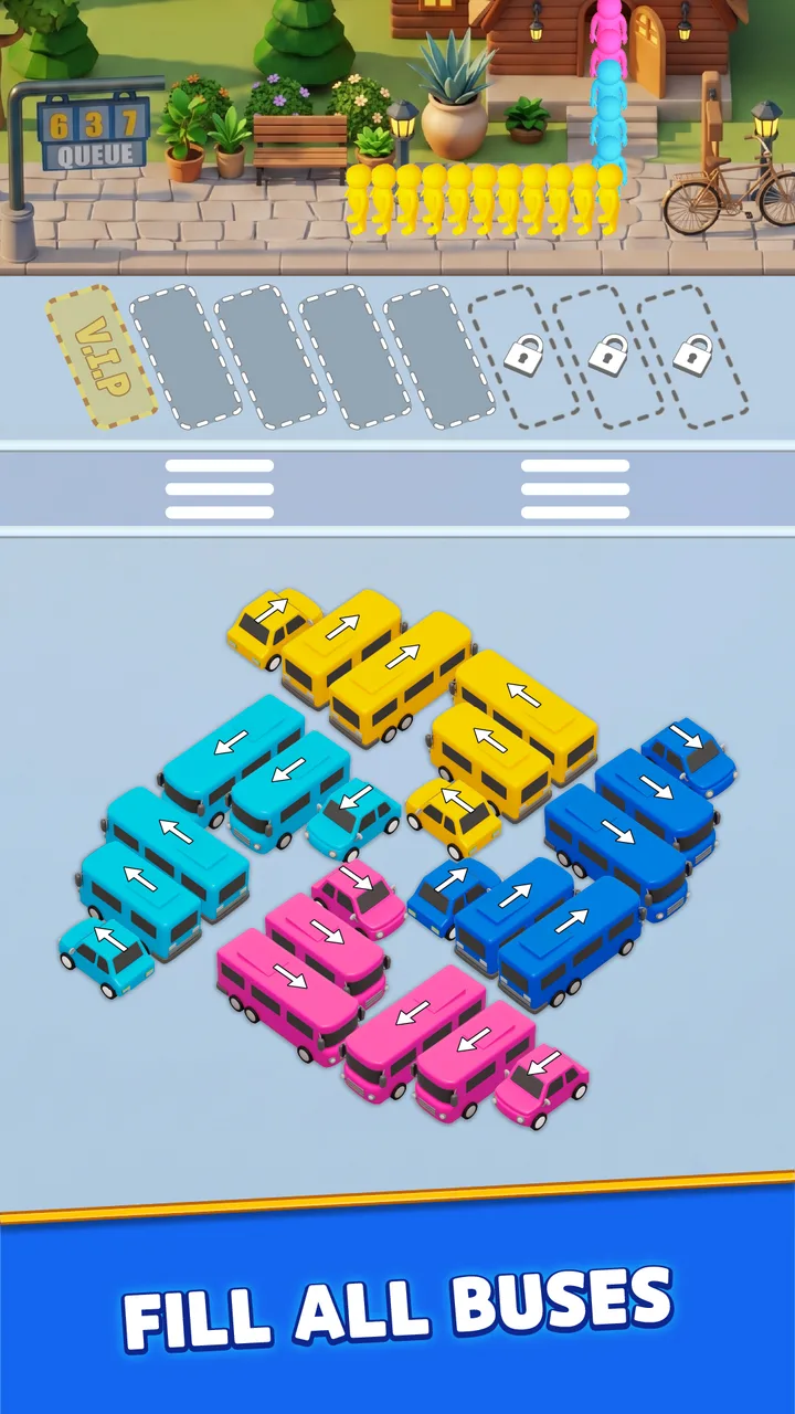Bus Craze - Traffic Jam Puzzle screenshot 3