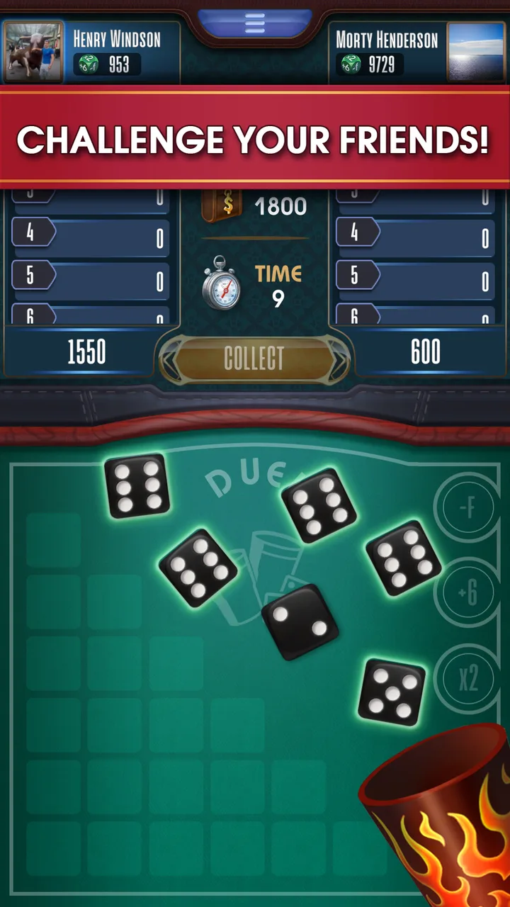 Farkle Dice Game: Online 10000 screenshot 3