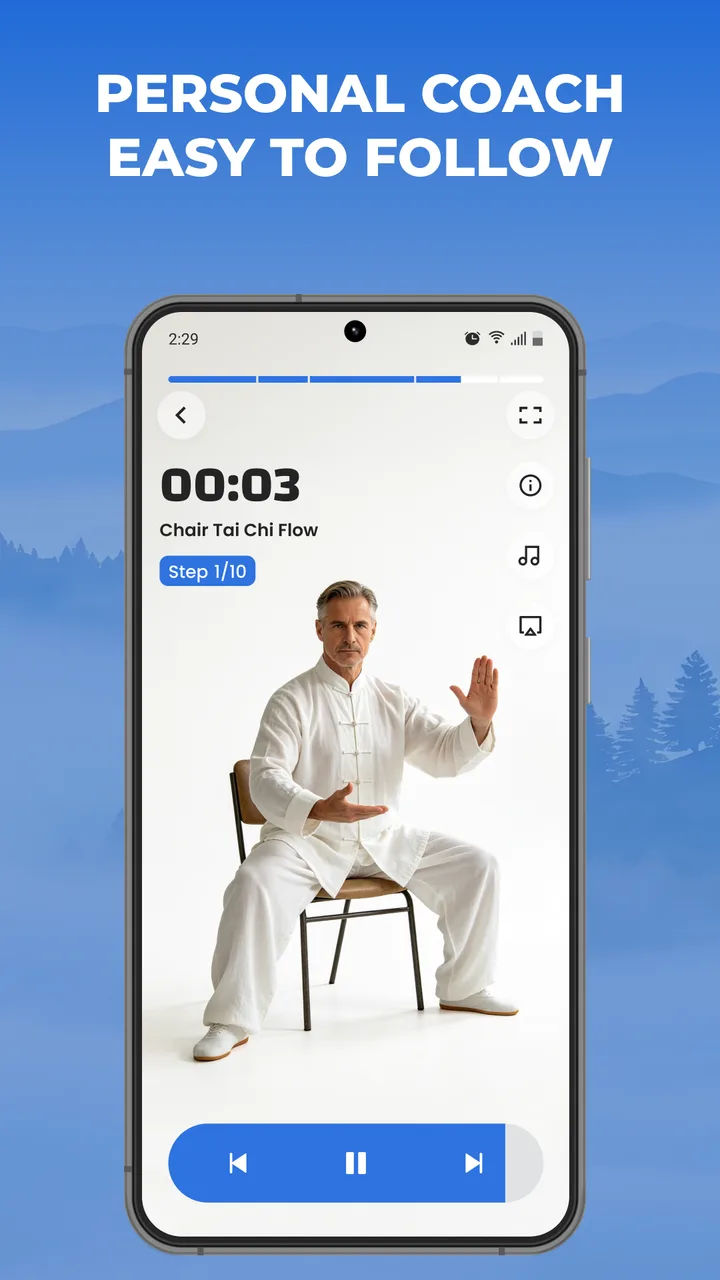 Chair Tai Chi for Seniors screenshot 4