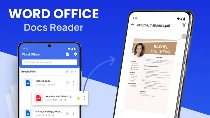 Word Office: Docs Reader screenshot 1