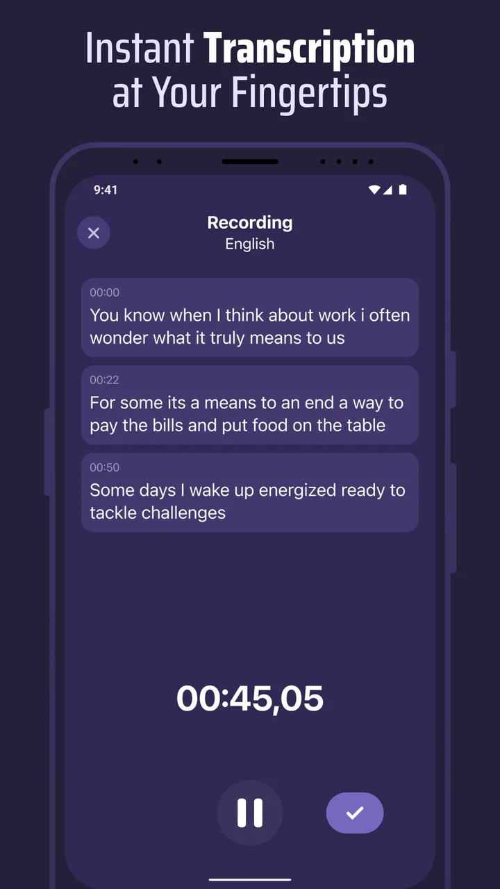 Voice & Transcribe - QuickVox screenshot 3