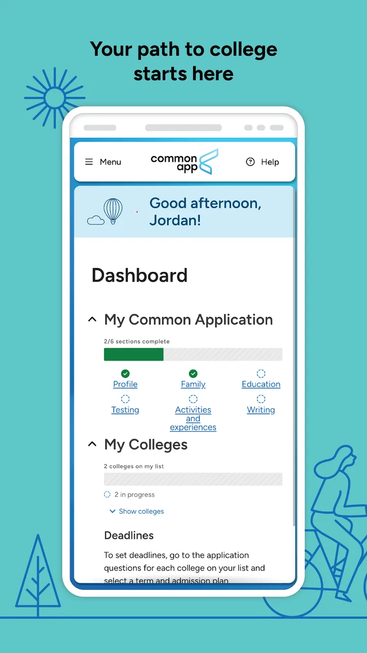 Common App screenshot 1