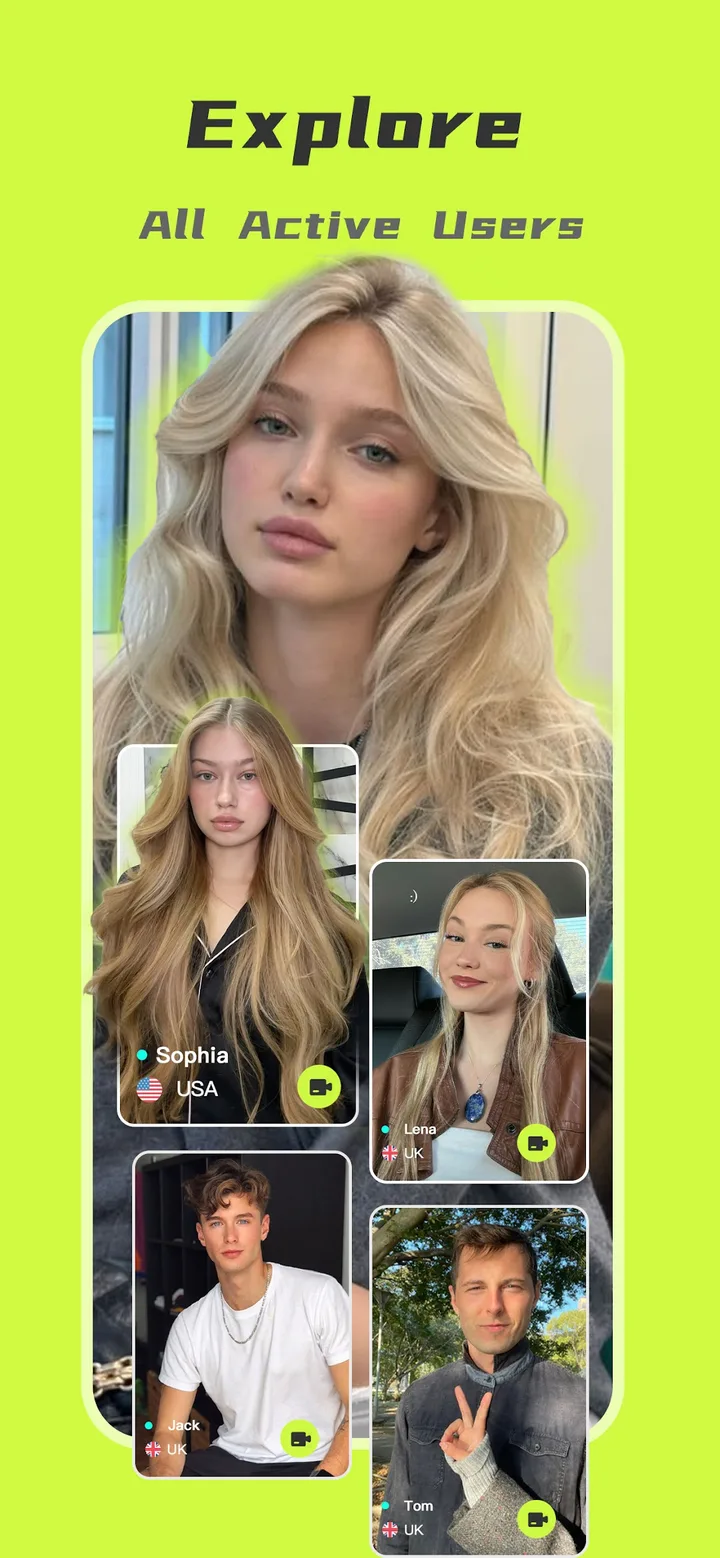 Dico - Video Chat & Meet screenshot 1