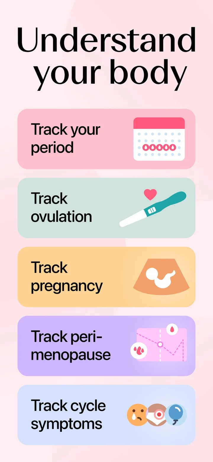 Flo Ovulation & Period Tracker screenshot 1