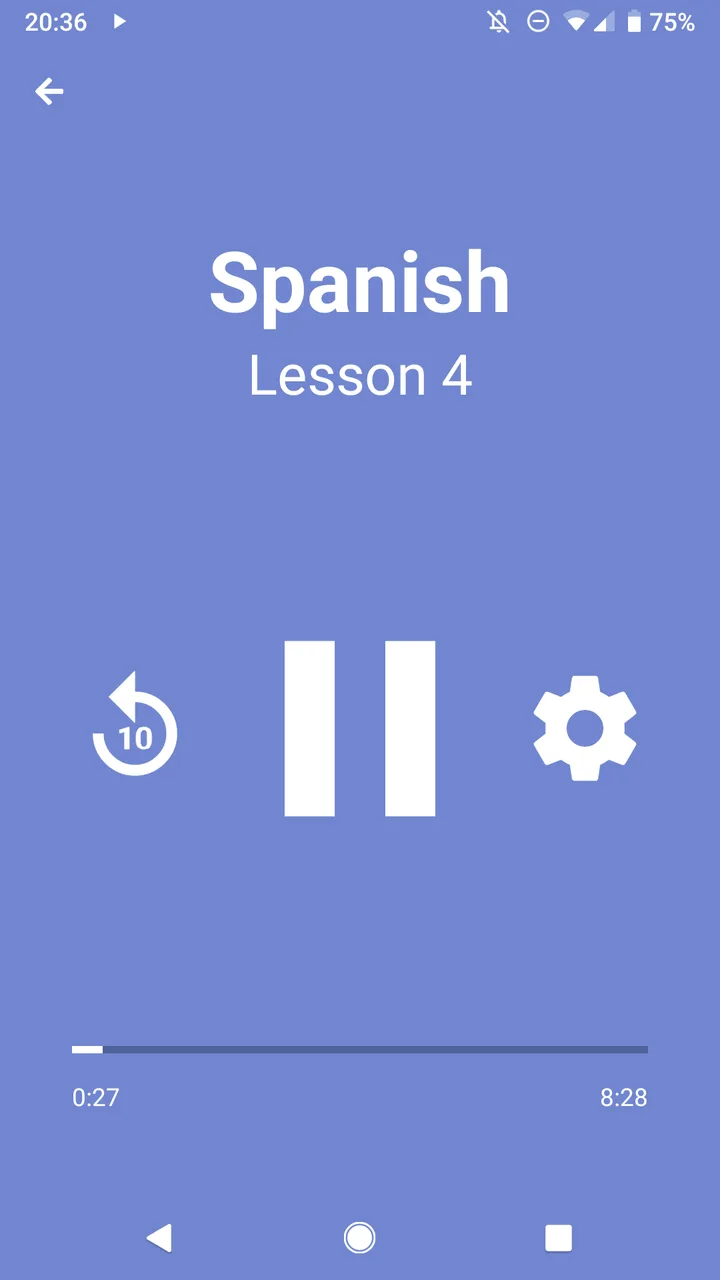 Language Transfer screenshot 2