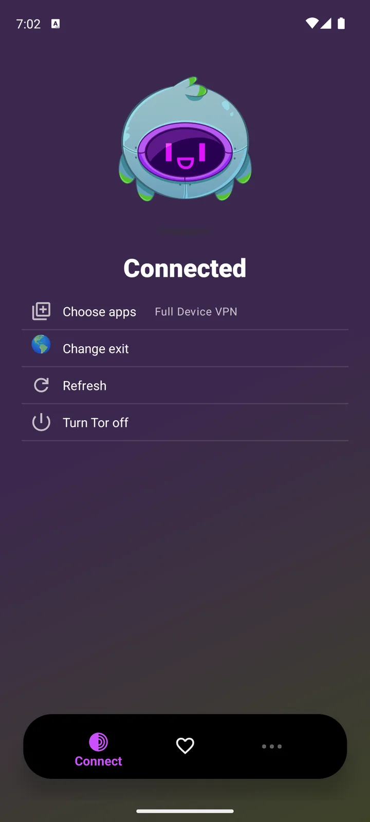 Orbot: Tor for Android screenshot 1