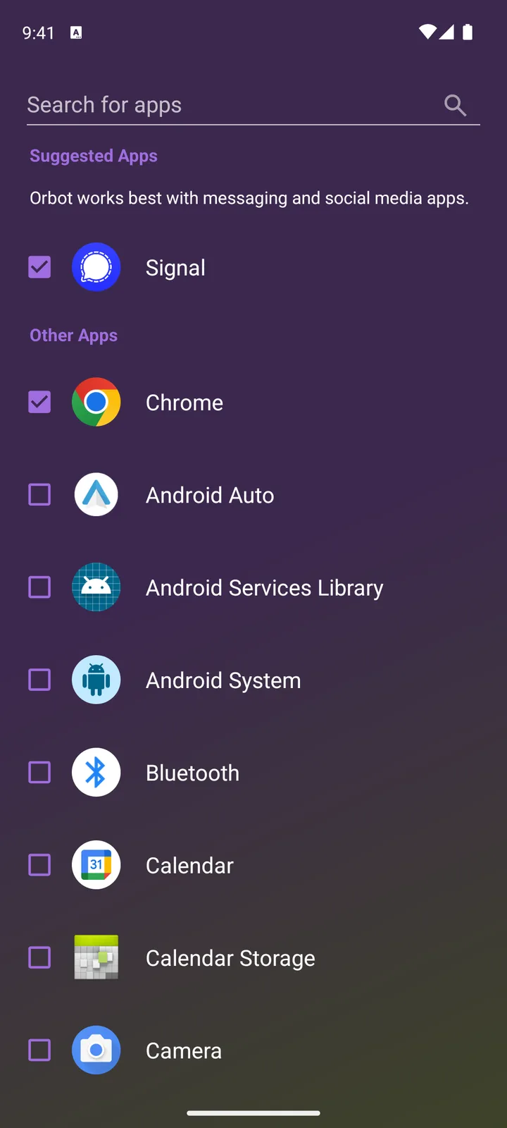 Orbot: Tor for Android screenshot 3