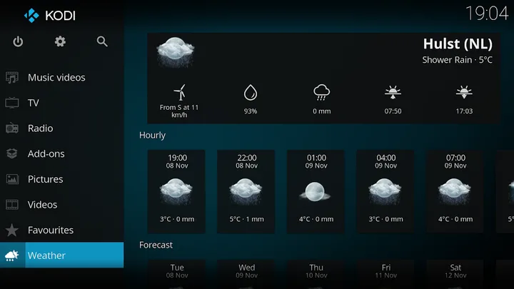 Kodi screenshot 3