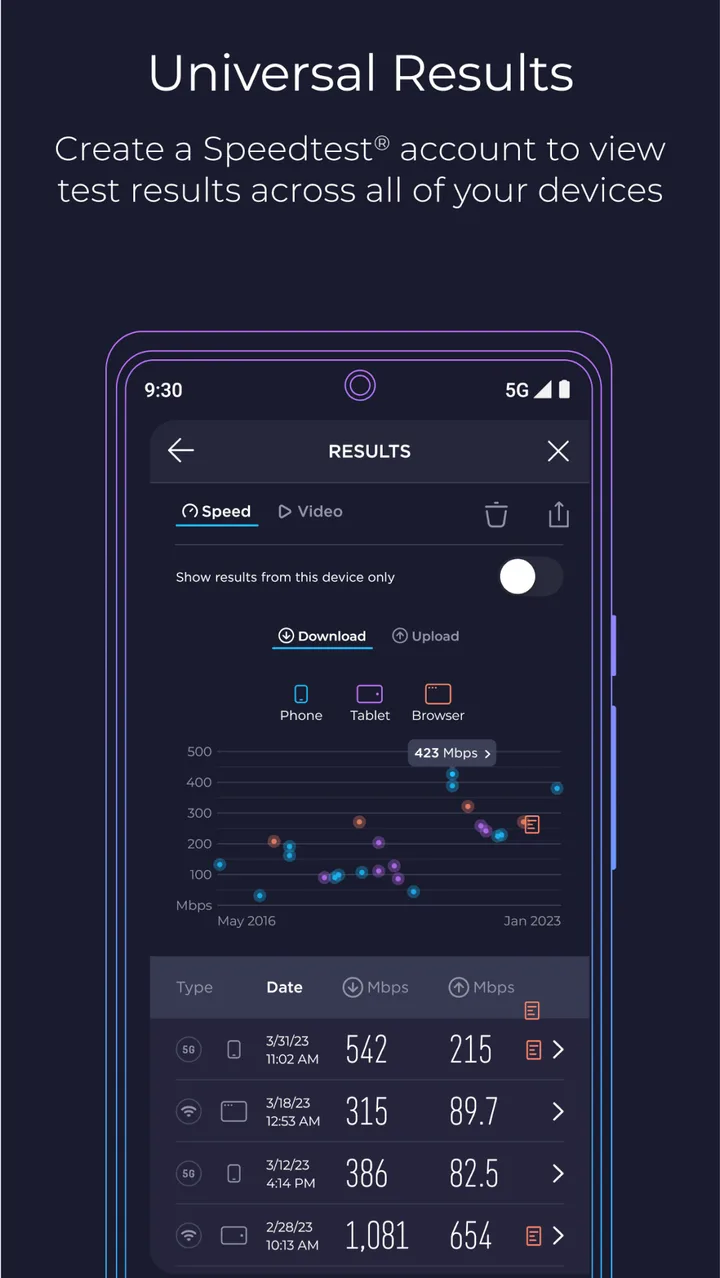 Speedtest by Ookla screenshot 3