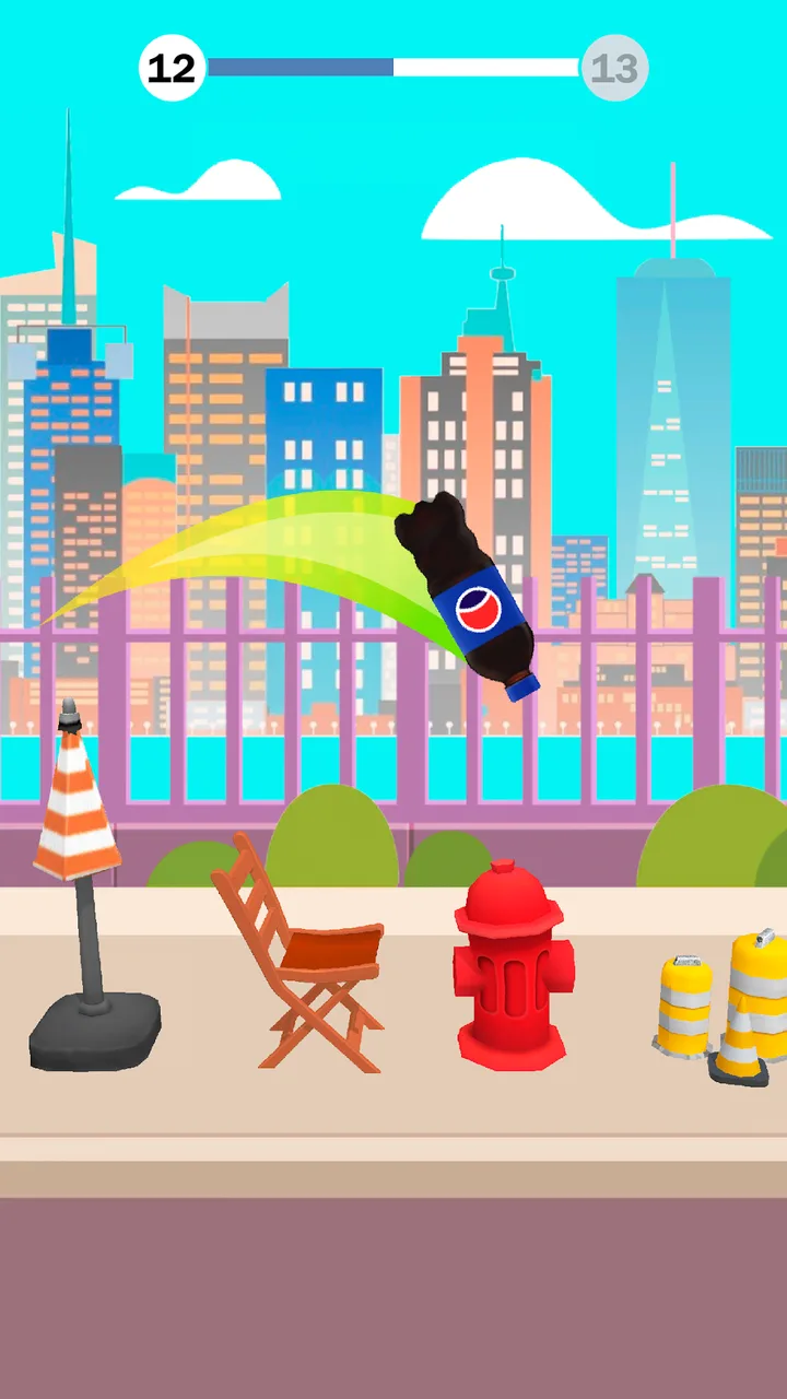 Bottle Flip 3D — Tap & Jump! screenshot 1