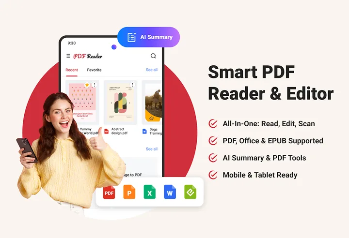 PDF Reader – Reader & Editor screenshot 1