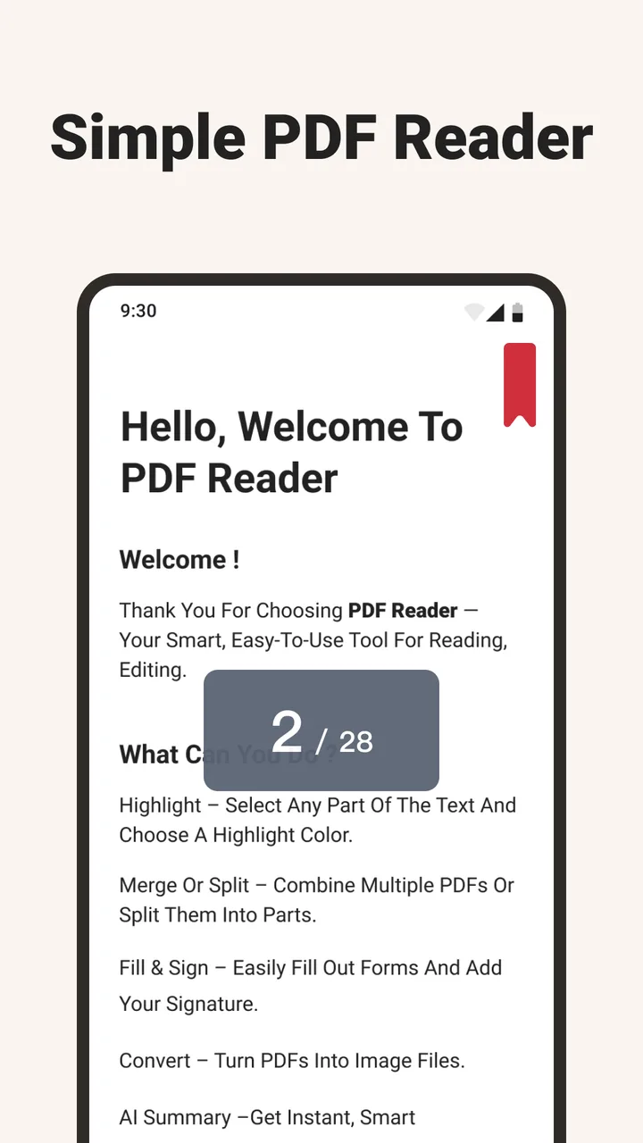 PDF Reader – Reader & Editor screenshot 2