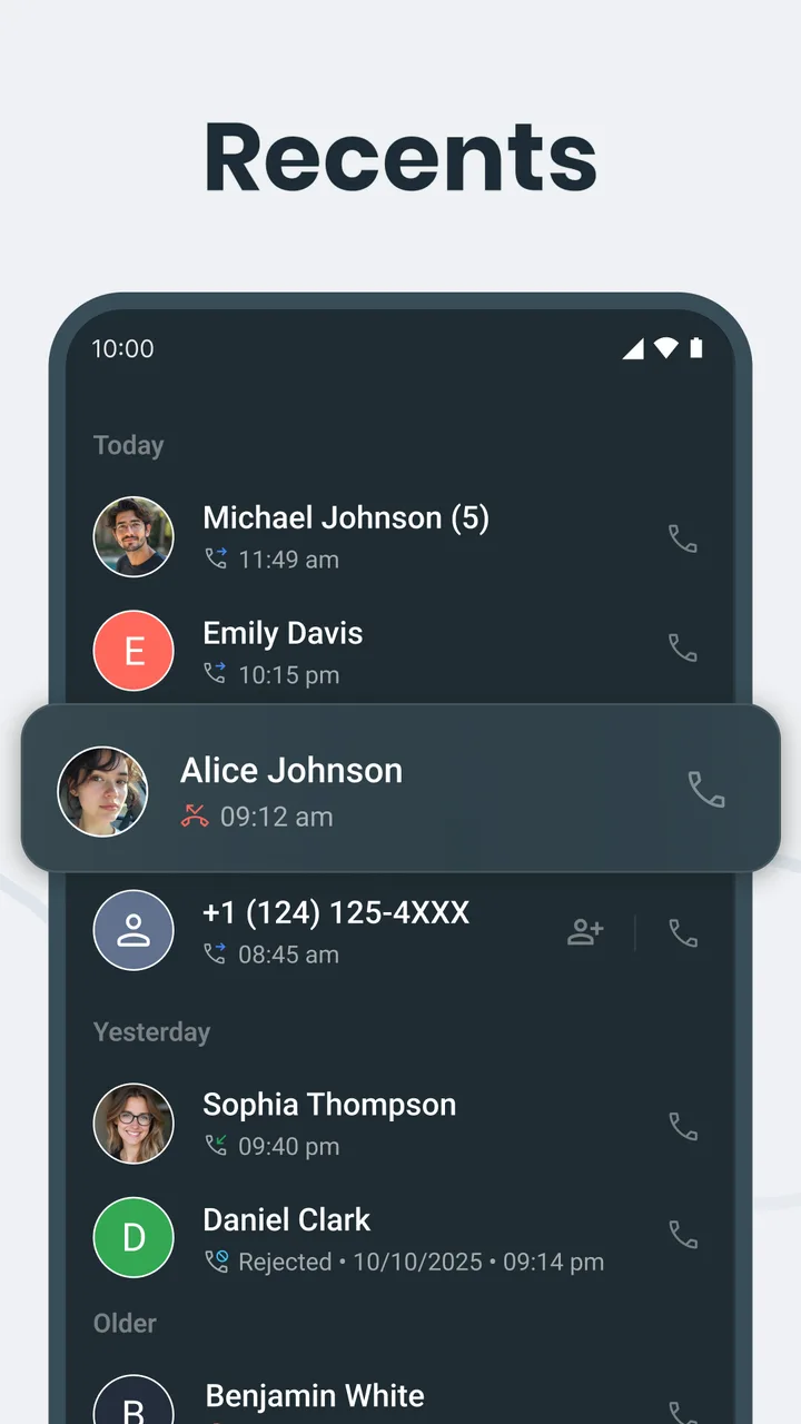 Phone Call screenshot 3