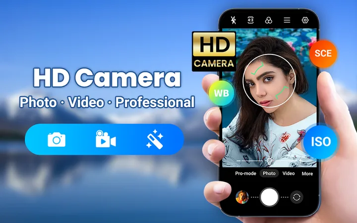 Camera for Android - Fast Snap screenshot 1