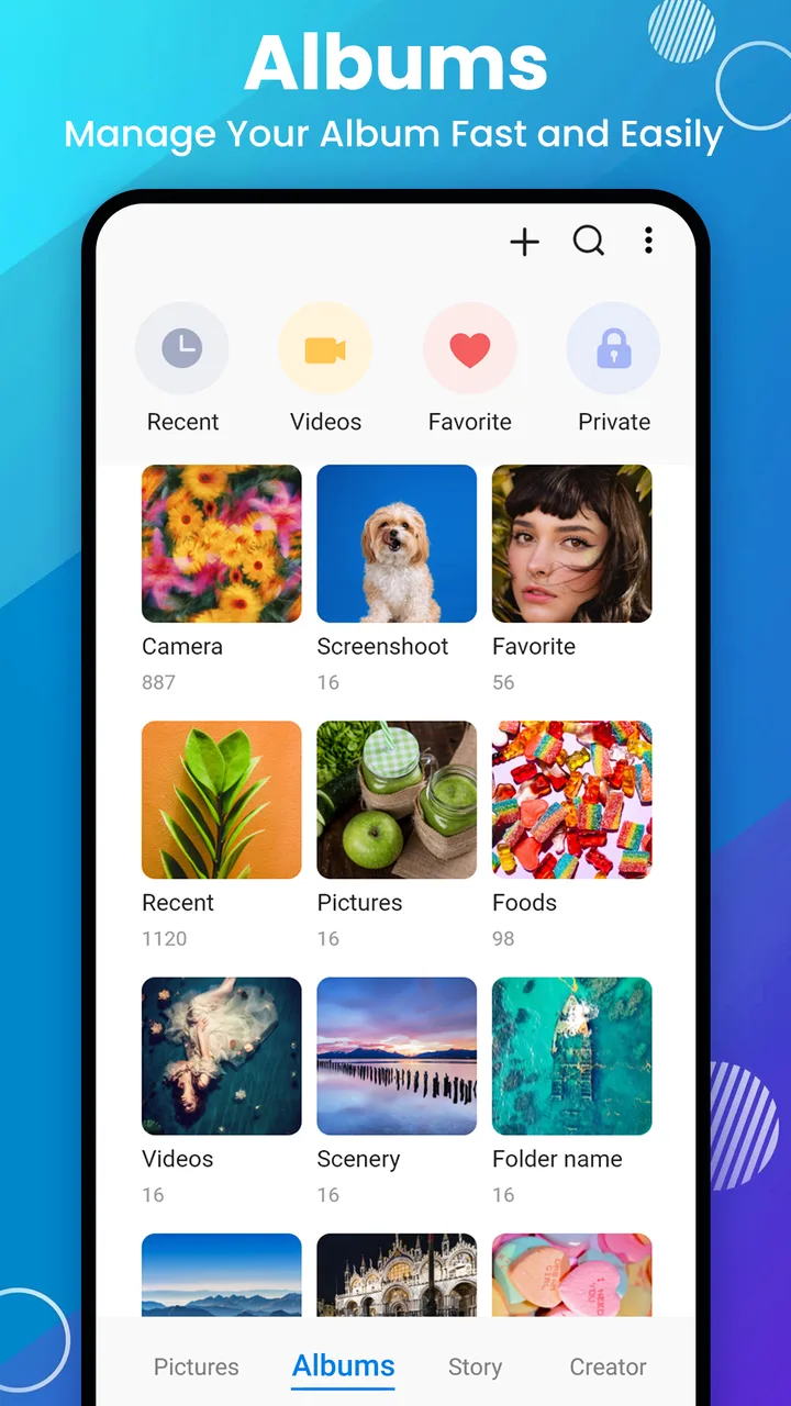 Gallery- Photo Gallery & Album screenshot 1