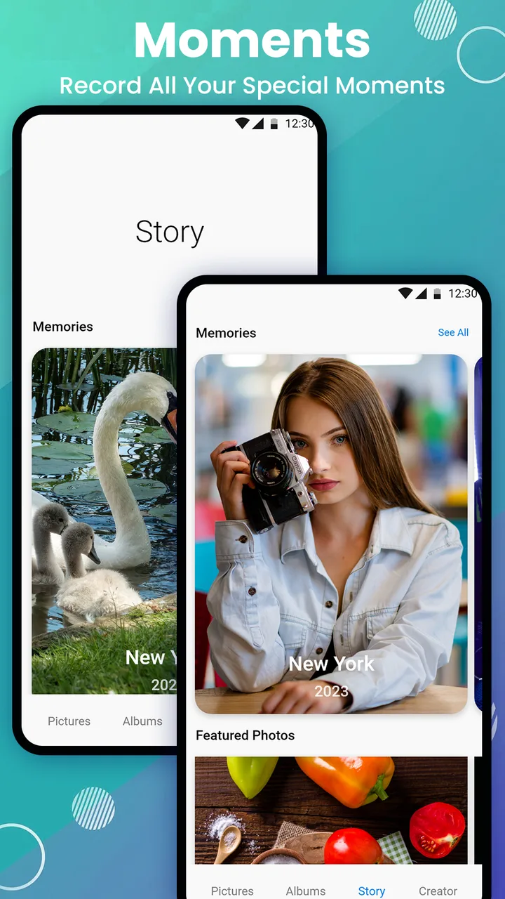 Gallery- Photo Gallery & Album screenshot 2