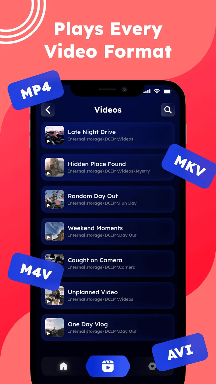 Playnix - HD Video Player Home screenshot 4
