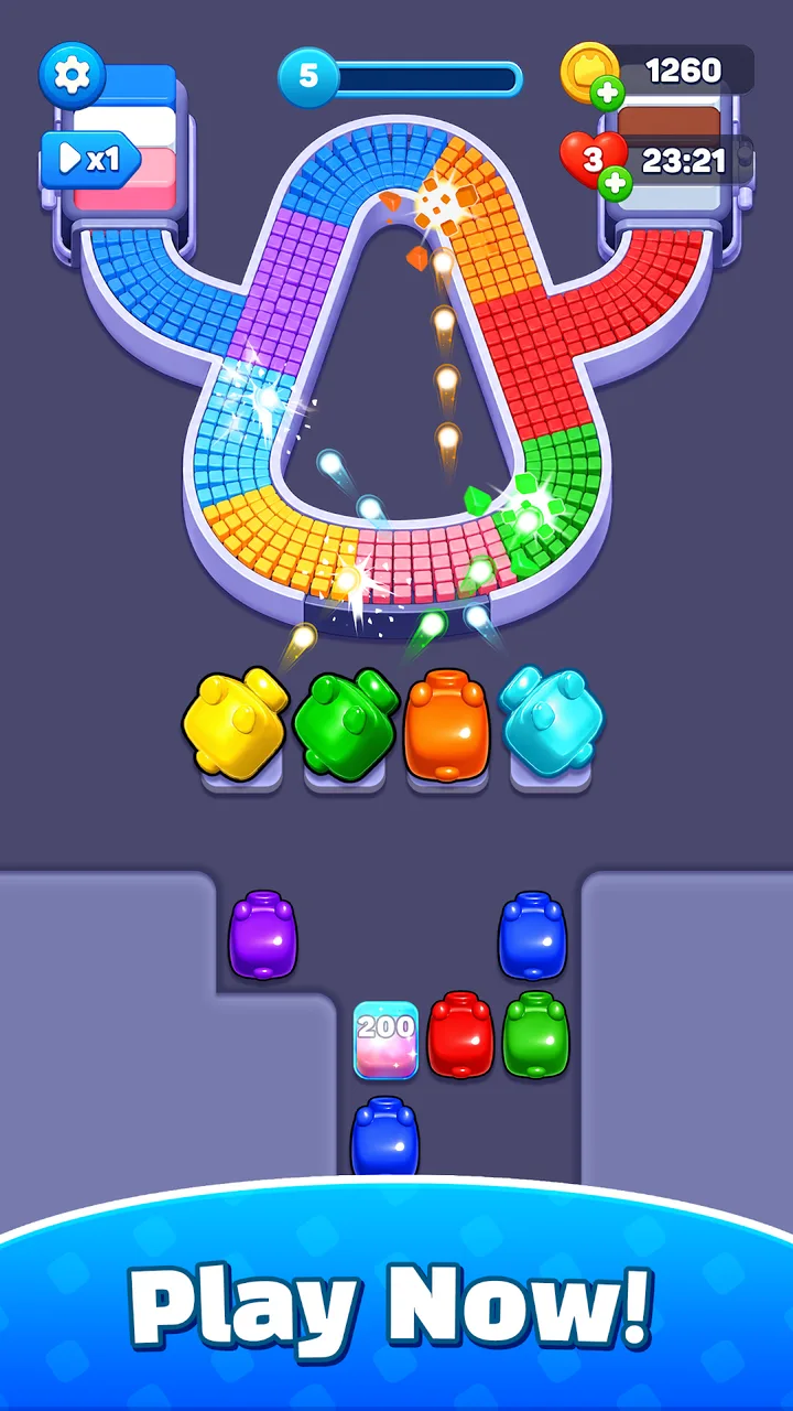 Block Loop Shooter screenshot 2