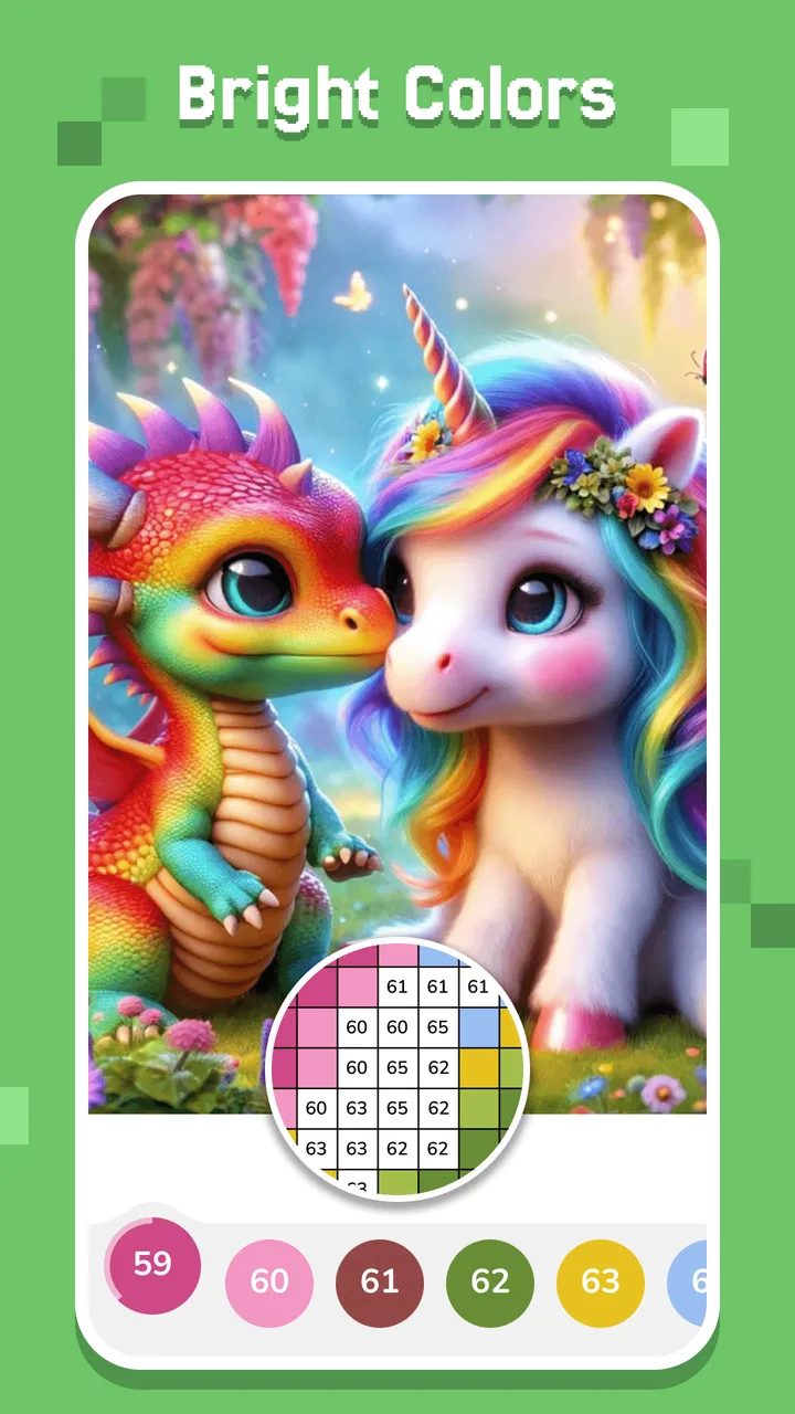 Pixel Coloring-Color by number screenshot 3
