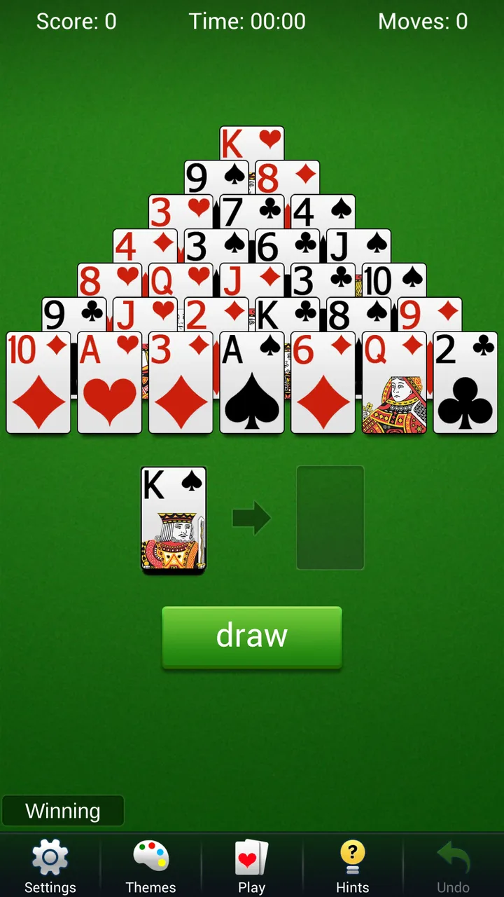 Pyramid Solitaire - Card Games screenshot 1