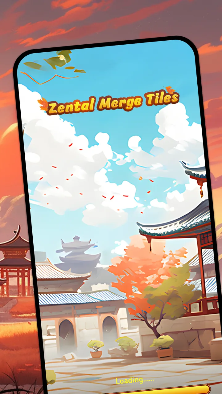 Zental Merge Tiles screenshot 1