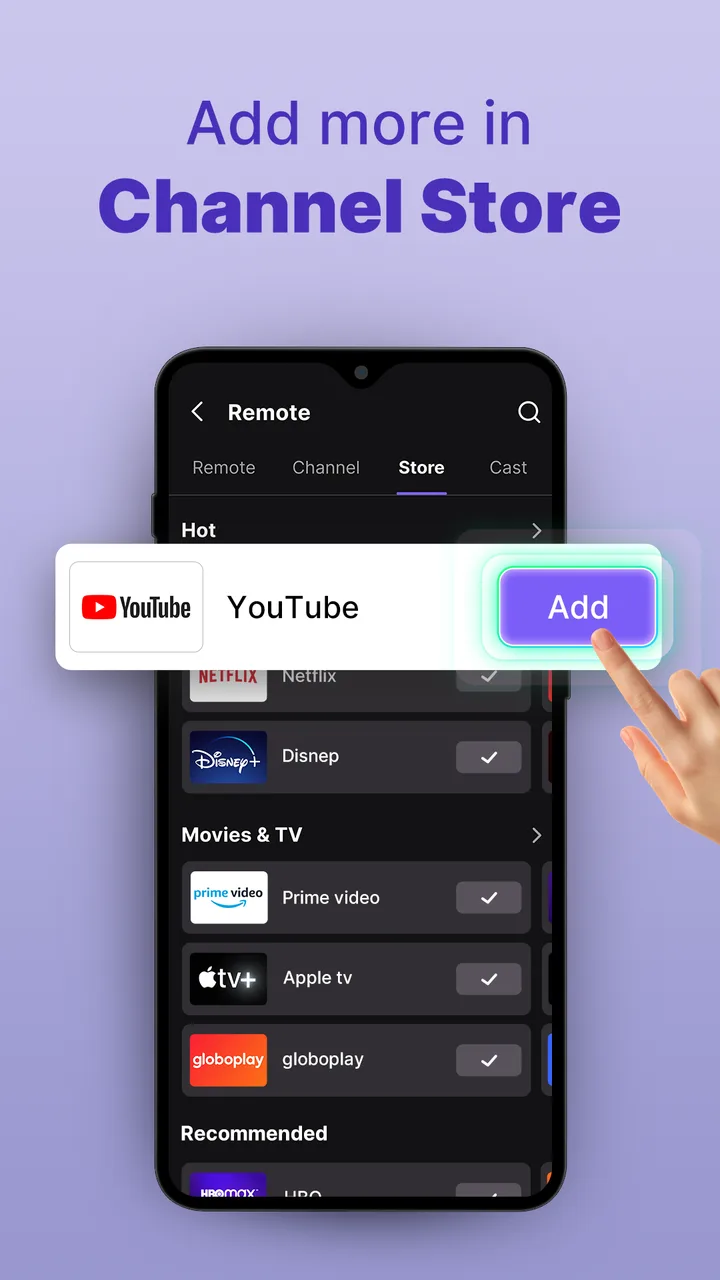 Smart TV Remote Control APP screenshot 2