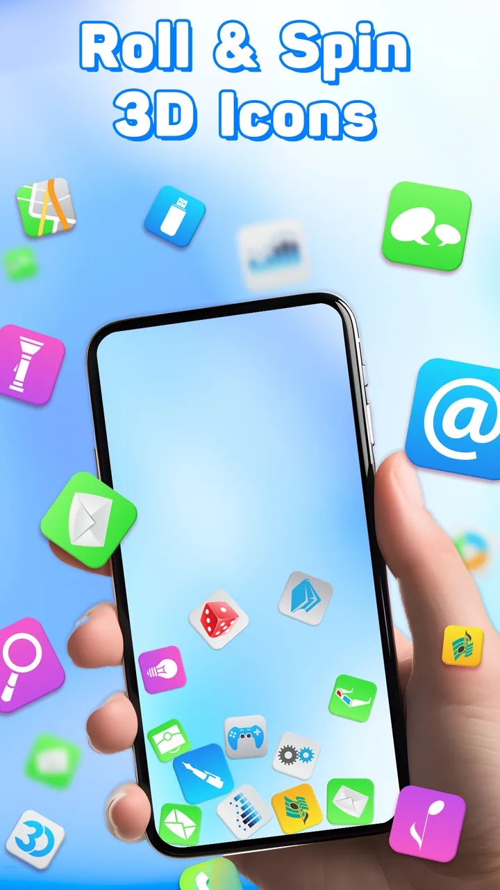 Rolling Icon: Live Launcher screenshot 1