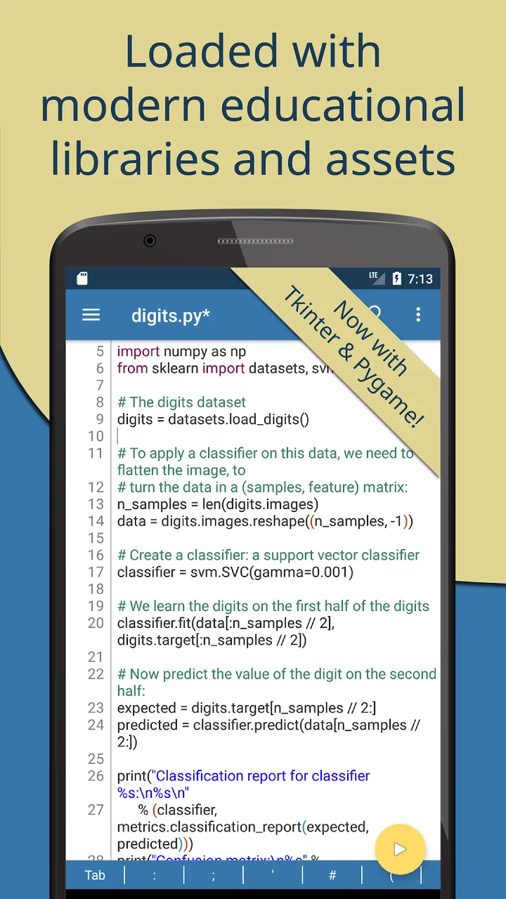 Pydroid 3 - IDE for Python 3 screenshot 1