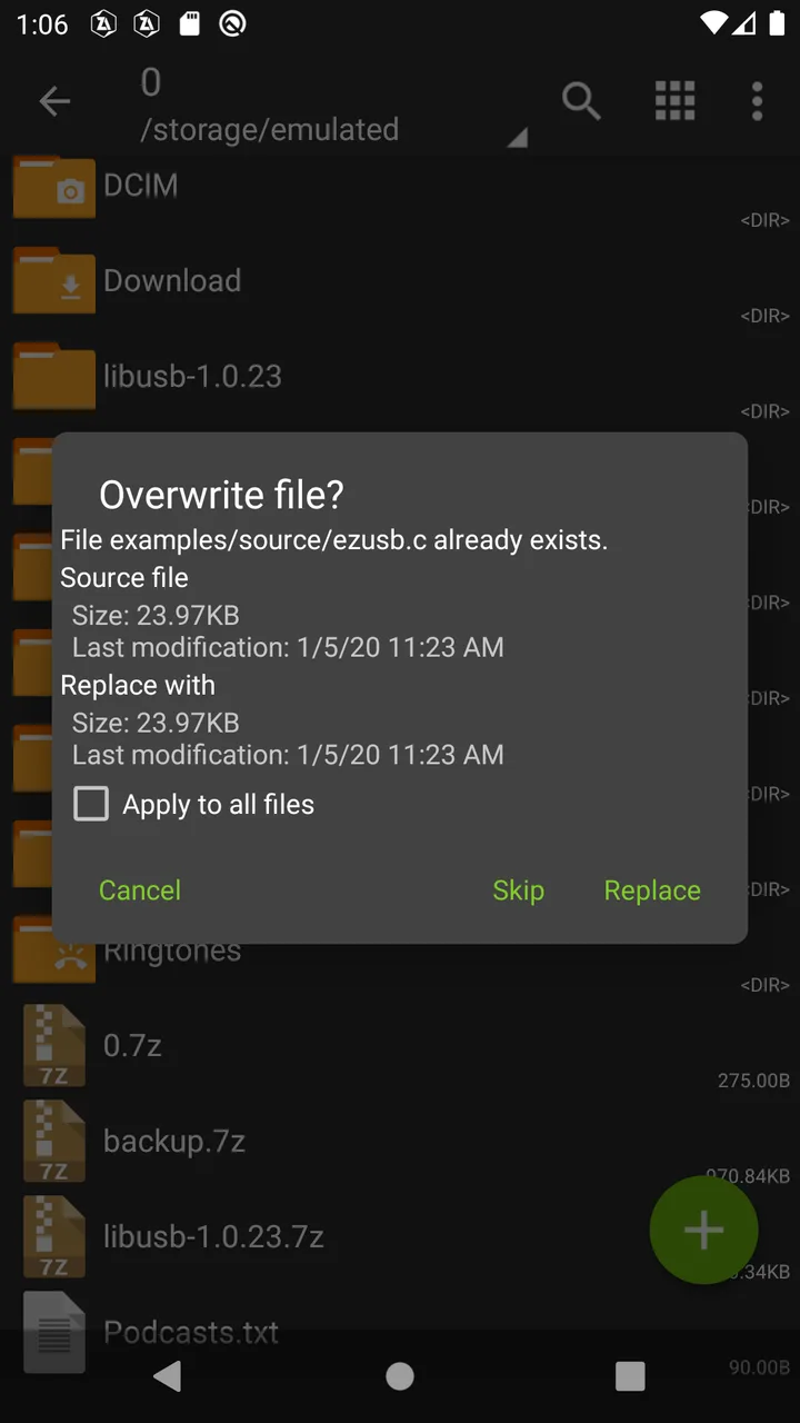 ZArchiver screenshot 3