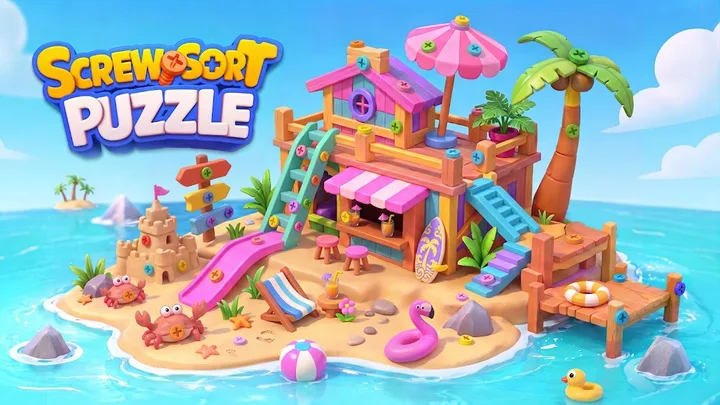 Screw Sort Puzzle: Pin Jam 3D screenshot 1