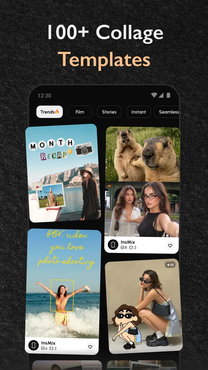 Scroll & Collage Maker: InsMix screenshot 2