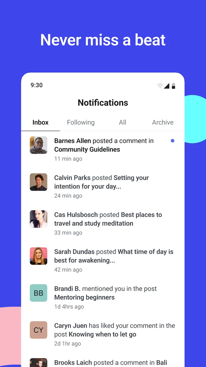 Circle screenshot 1