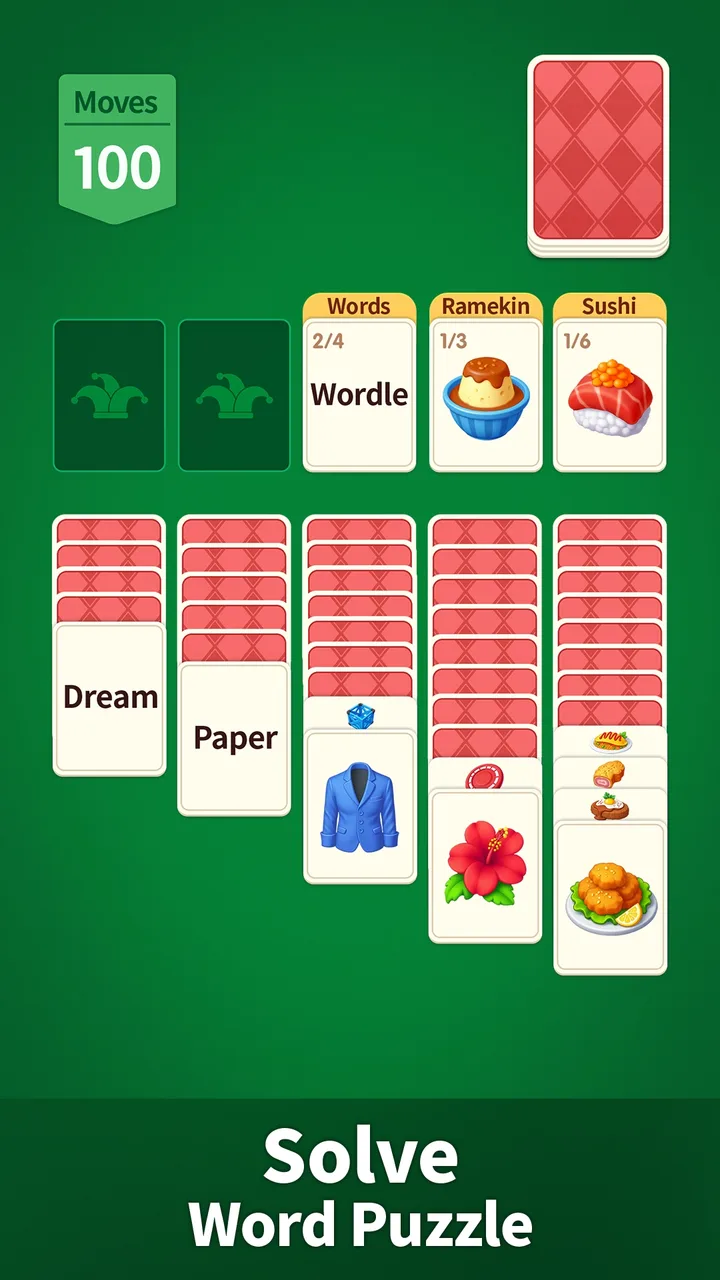 Worditaire: Word Solitaire screenshot 1