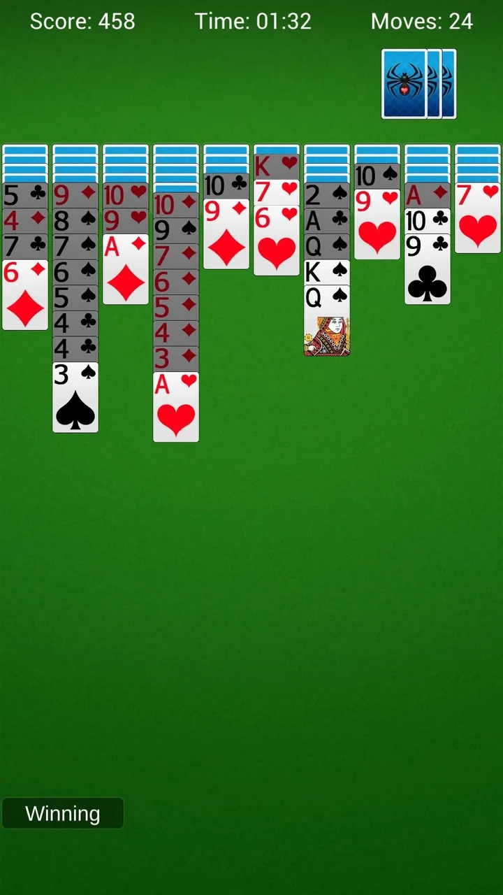 Spider Solitaire - Card Games screenshot 2