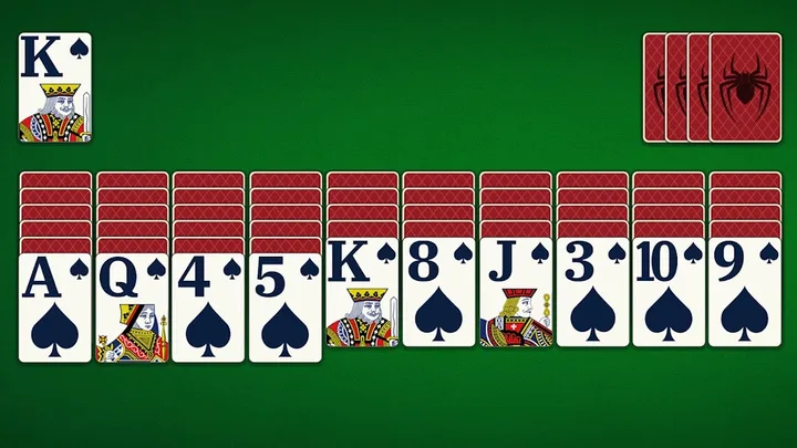 Spider Solitaire screenshot 1