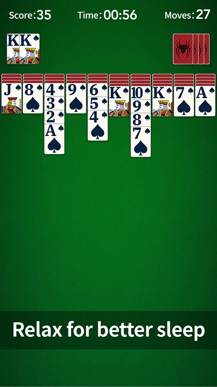 Spider Solitaire screenshot 3
