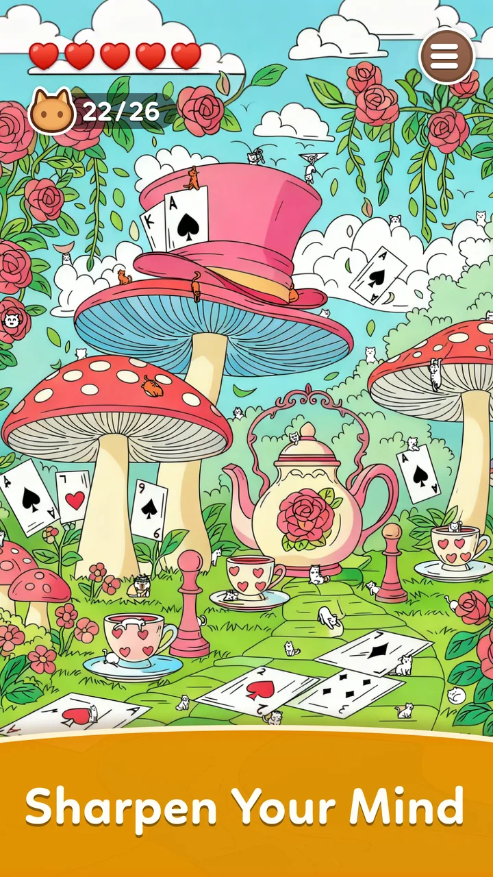 Find Hidden Cats- Spot it! screenshot 3
