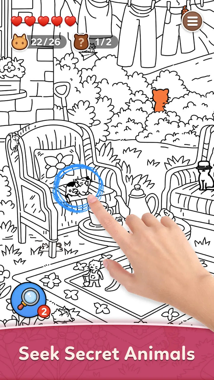 Find Hidden Cats- Spot it! screenshot 4