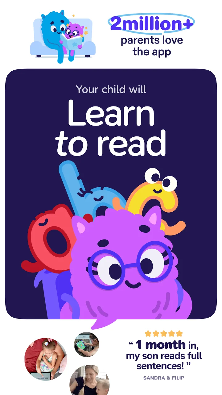 Learn to Read: Reading.com screenshot 1