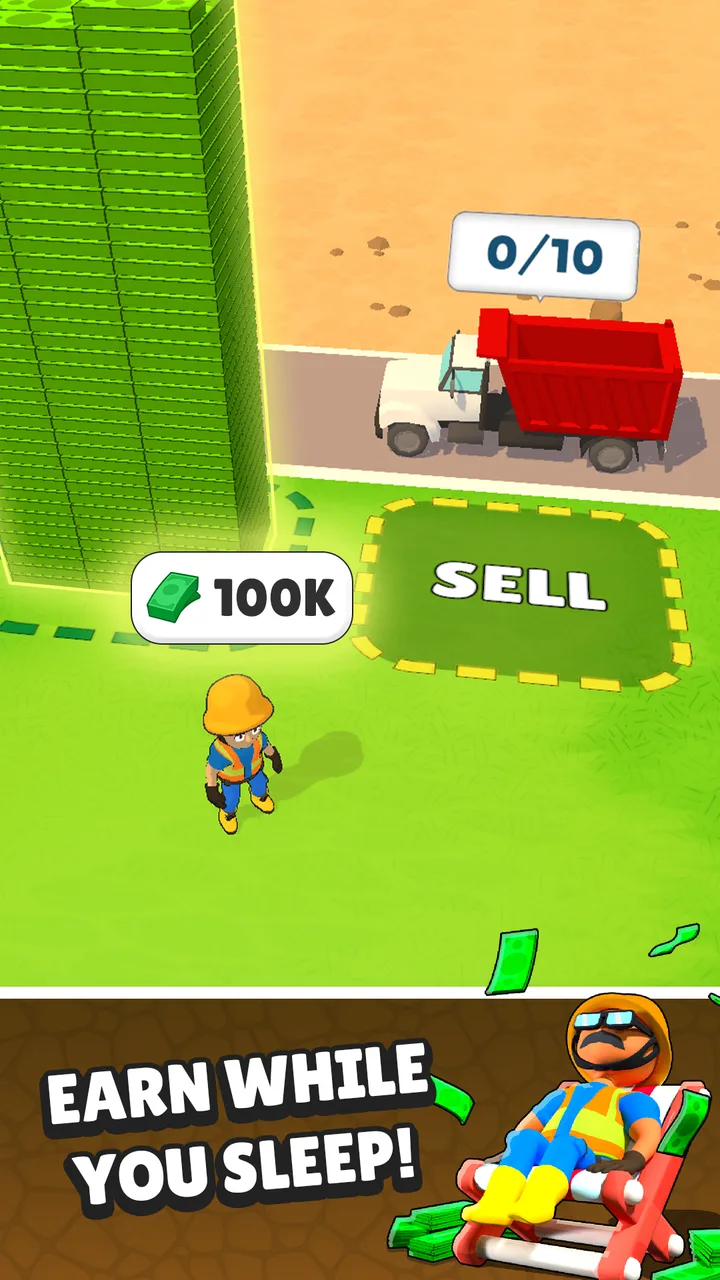 Drill & Collect: idle mine dig screenshot 1
