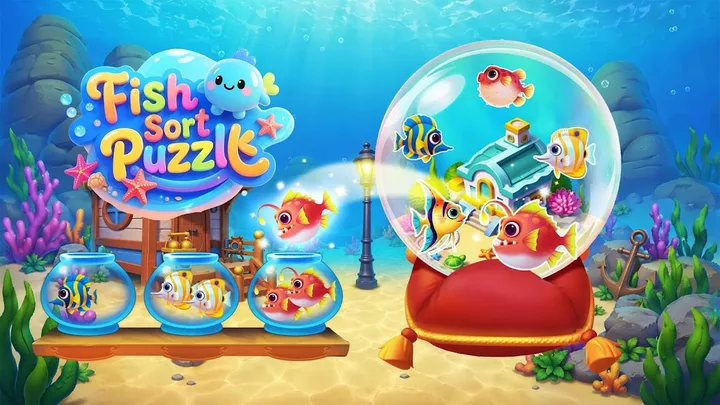 Fish Sort Puzzle: Fish Games screenshot 1
