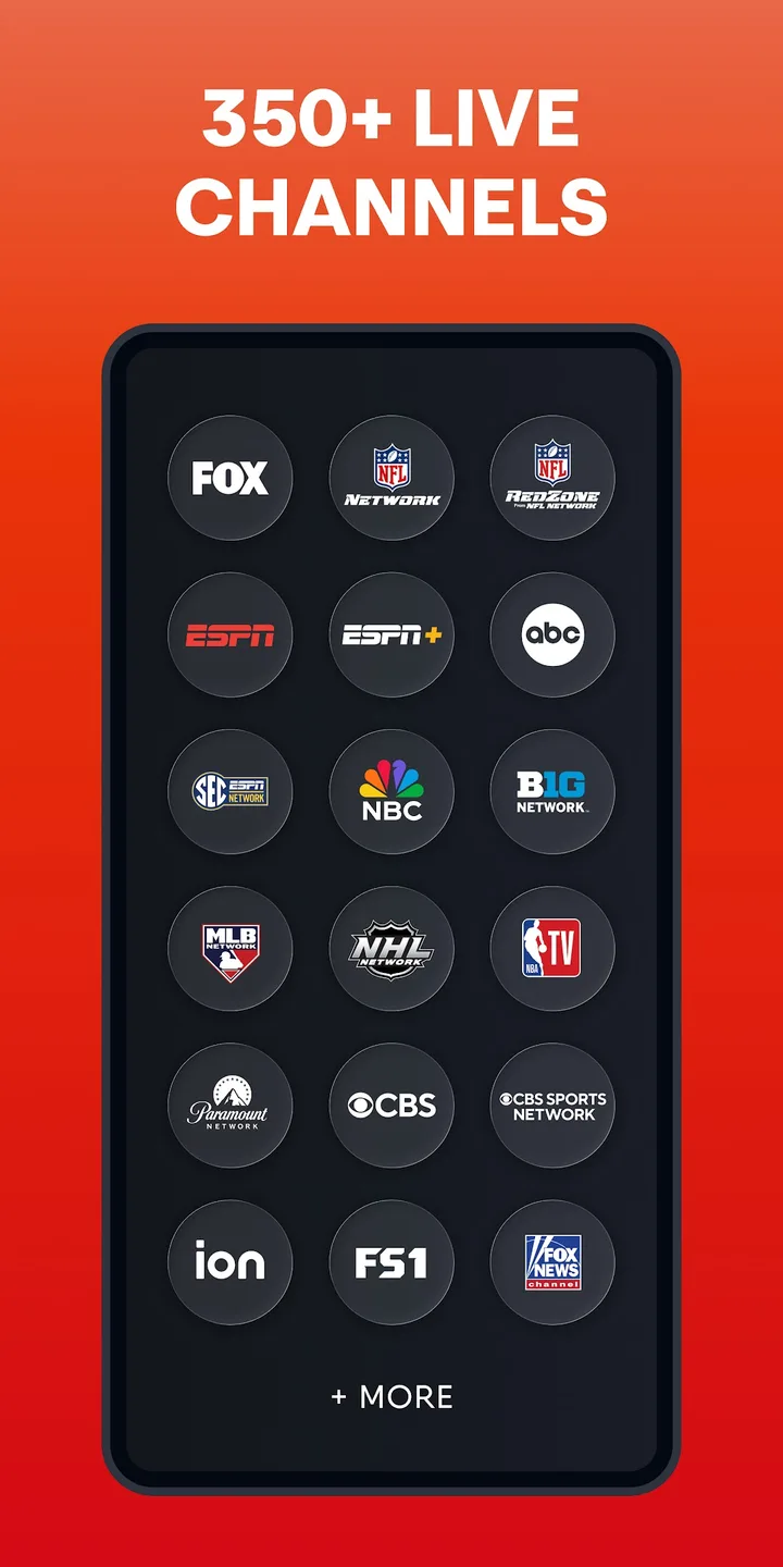 Fubo: Watch Live TV & Sports screenshot 1